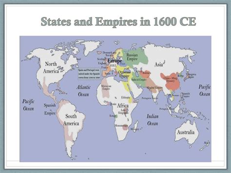 Gunpowder Empires Map Activity