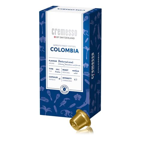 Capsule Cafea Cremesso Editie Limitata Colombia Capsule Gr