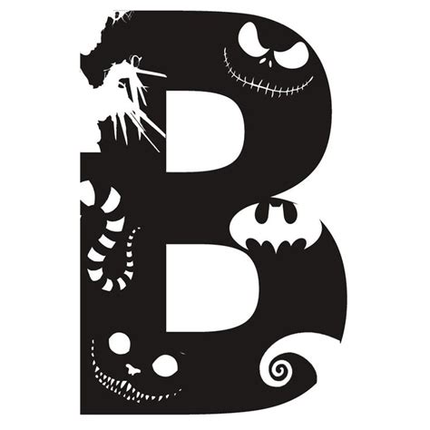 B Is For Burton By Allmaddesigns Burton Tim Burton Symbols