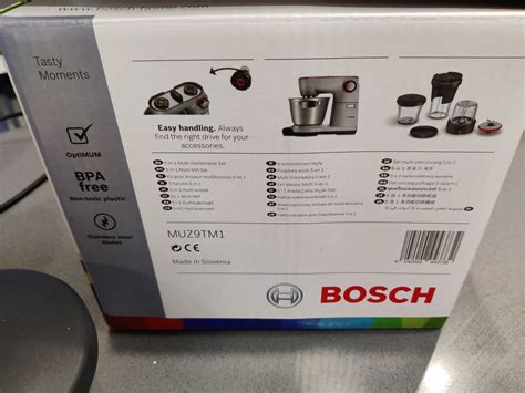 Bosch TastyMoments 5 En 1 MUZ9TM1 Accesorios Para OptiMUM De Bosch