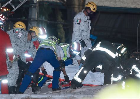 23 Muertos Y 65 Heridos Al Desplomarse Un Metro En Ciudad De México