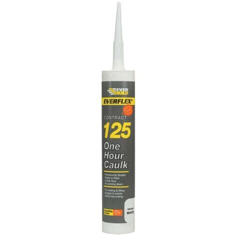 Everbuild C One Hour Brown Caulk Sealant Ml