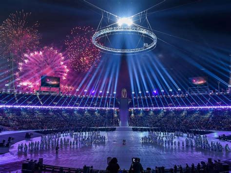 Olympics 2018 Opening Ceremony Peace In Motion Kicks Off Pyeongchang