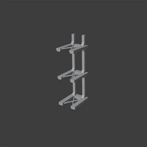 3D Printed Hot Wheels 1 64 Display Stand 3 Tier Car Stack Ver 5 Made With Anycubic Photon