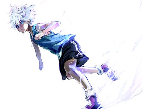 Hunter X Hunter Killua Zoldyck Transparent Png Png Mart Images And