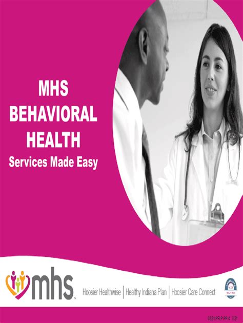 Fillable Online Mhs Behavioral Health Services Made Easy Fax Email