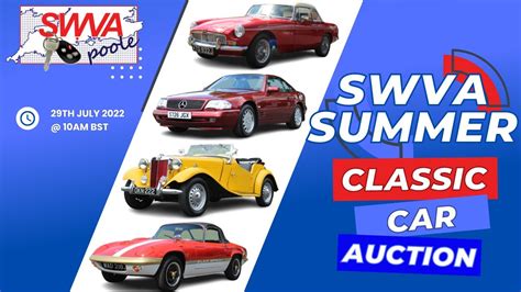 South Western Vehicle Auctions July 29th 2022 Classic Car Auction