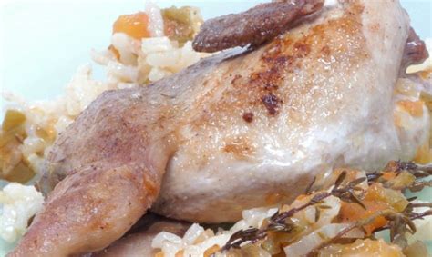 Arroz Con Codornices Al Horno Karlos Arguiñano