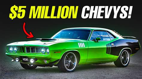 Of The Rarest And Most Expensive Chevrolet Muscle Cars Ever Sold