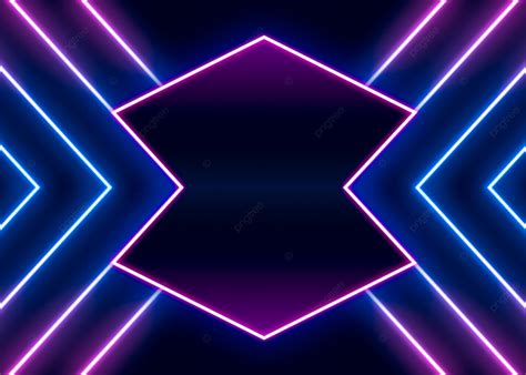 Neon Line Light Effect Presentation Background Neon Neon Light Neon