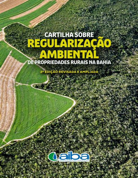 PDF CARTILHA SOBRE REGULARIZAÇÃO AMBIENTAL Aibaaiba org br wp