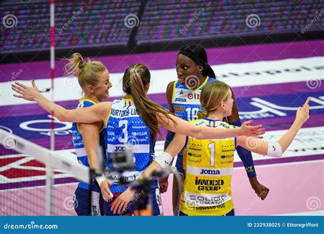 Volleyball Italian Serie A Women Match Imoco Volley Conegliano Vs