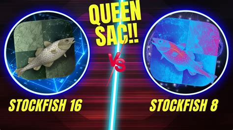 Stockfish 16 Vs Stockfish 8 QUEEN SAC YouTube