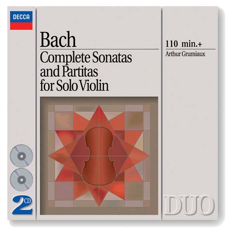 Bach Complete Sonatas And Partitas For Solo Violin》 亚瑟 · 格鲁米欧的专辑 Apple Music