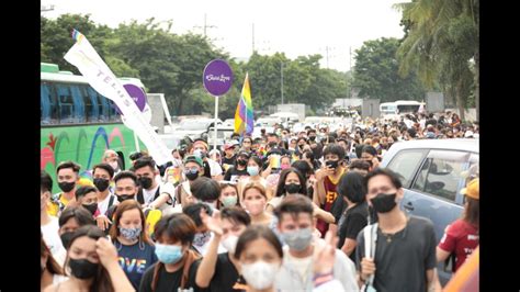 Libu Libong Miyembro Ng Lgbtqia Nag Martsa Sa Qc Bilang Pagdiriwang Sa