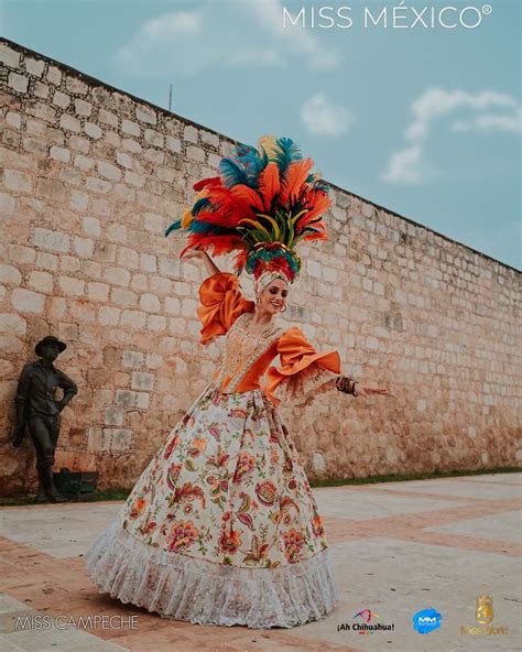 2020 Miss Mexico Compete in Traditional Outfits - Design Swan