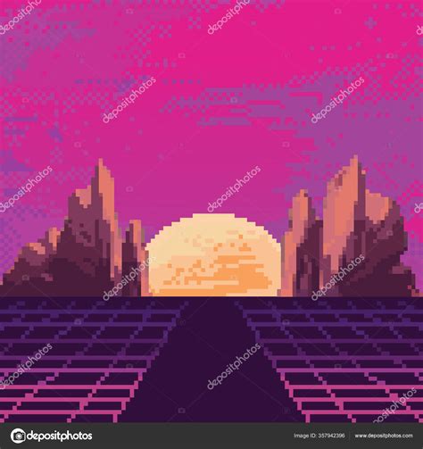 Pin By Bhar Bhari On 8bbit Cool Pixel Art Pixel Art Synthwave Art Images