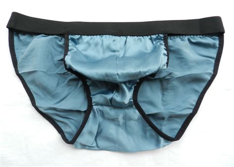Pieces Pure Silk Men S Bikini String Briefs Size L XL XXL XL XL EBay