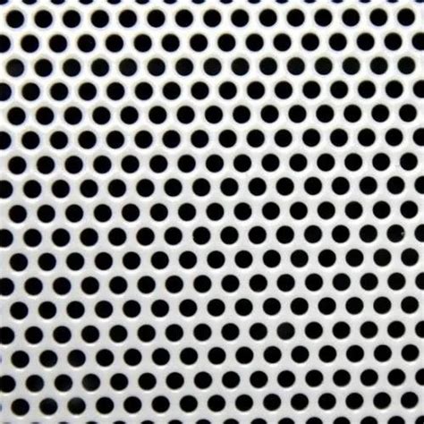 Hot Rolled Mild Steel Mm Ms Round Hole Perforated Sheet At Rs