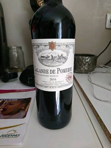 2016 L Ame Du Terroir Lalande De Pomerol Vivino US