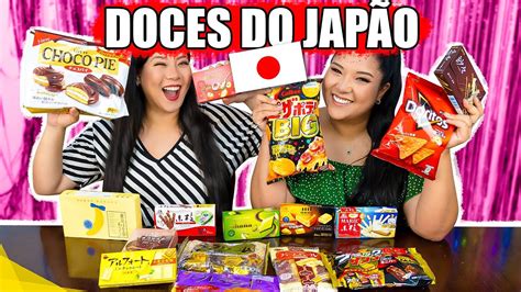 Provando Doces Do JapÃo Parte 1 Blog Das Irmãs Youtube