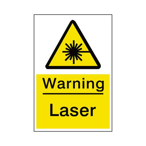 Laser Safety Sign Safety Uk