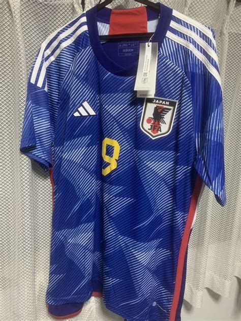 数量限定 【日本代表を応援sale】日本代表 三笘薫 サッカーユニフォーム ＃9 日本代表 9 三笘薫 9 ユニフォーム カタールw杯 M