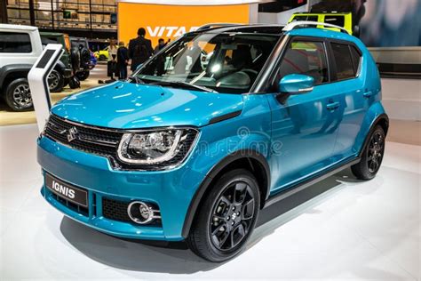 Suzuki Ignis Compact Suv Car Showcased At The Paris Motor Show Paris