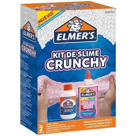 Kit De Slime Crunchy Elmers Piezas Librer A Irbe Bolivia