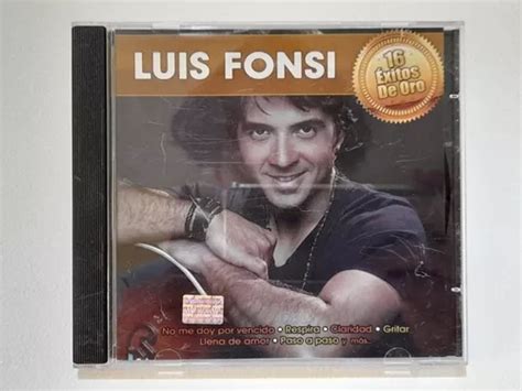 Luis Fonsi Exitos De Oro Cd Eterno Tierra Firme Mercadolibre