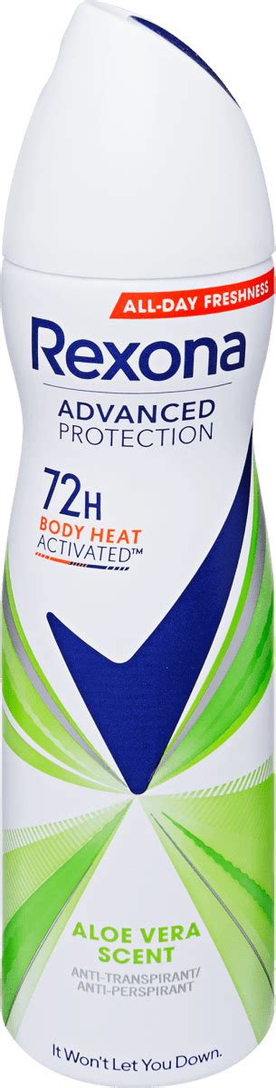 Rexona Deo Spray Advanced Protection Aloe Vera 150 Ml Vásároljon