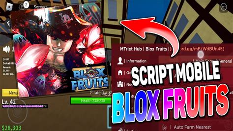 Blox Fruits Script Mobile Mtriet Hub Youtube