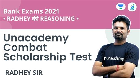 Unacademy Combat Scholarship Test Bank Combat Radhey Sir YouTube