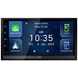 Jvc Kw M Bw Wireless Apple Carplay Android Auto Bluetooth Usb