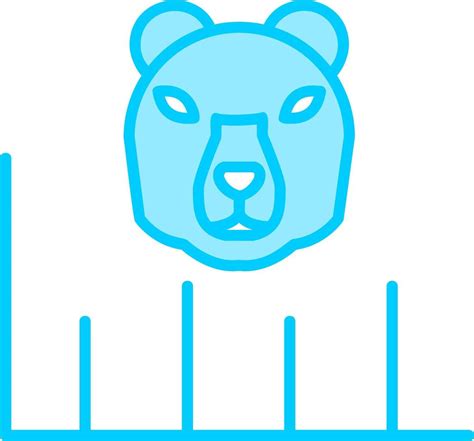 Bear Market Vector Icon Vector Art At Vecteezy