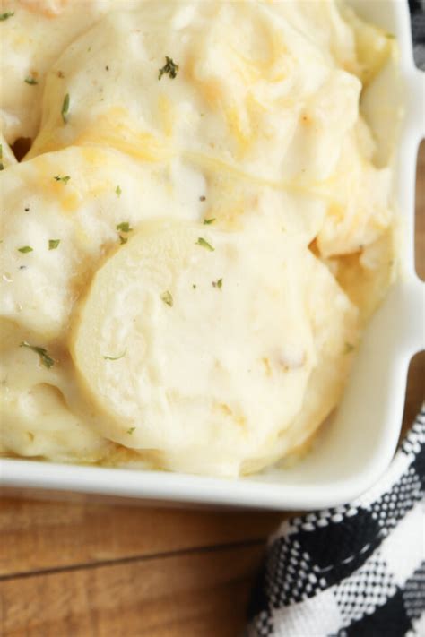 Crock Pot Au Gratin Potatoes Recipe Not Quite Susie Homemaker