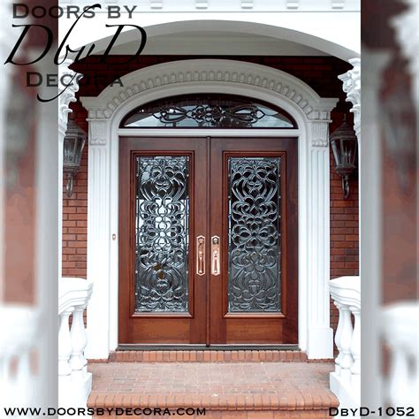 Custom Estate Colonial Leaded Glass Entry Wood Door Doors By Decora