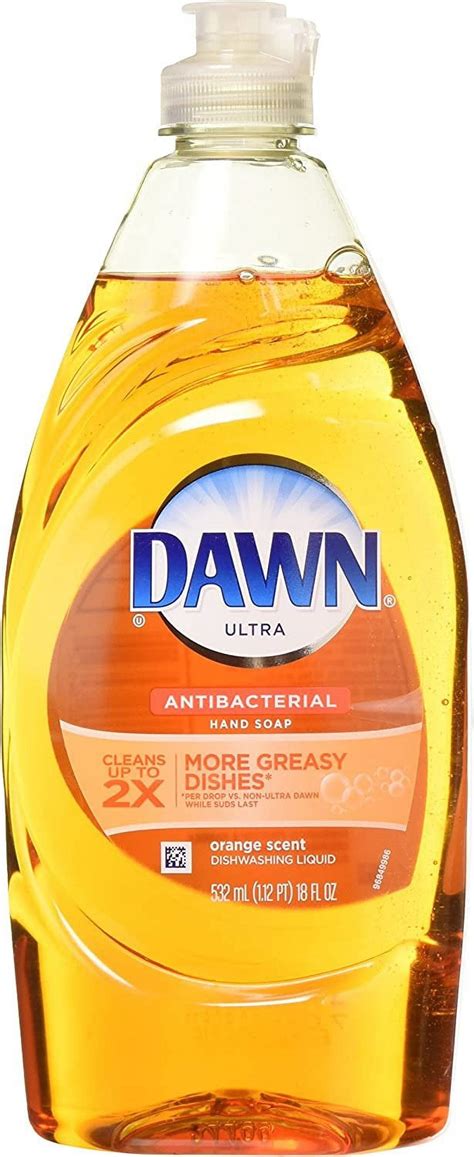 Pk Dawn Dish Soap Ultra Antibacterial Hand Soap Orange Scent