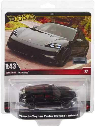 HOT WHEELS PREMIUM REAL RIDERS MASINUTA METALICA PORSCHE TAYCAN TURBO S