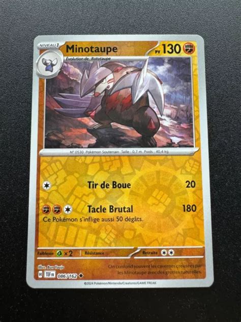 Minotaupe 086 162 Forces Temporelles EV05 carte Pokémon