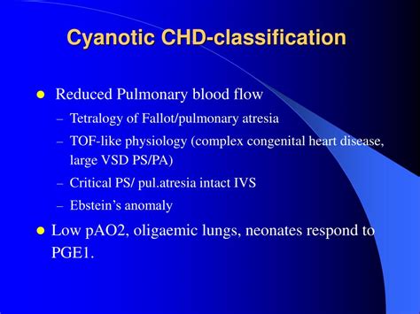 PPT - APPROACH TO CYANOTIC CONGENITAL HEART DISEASE PowerPoint Presentation - ID:3410901