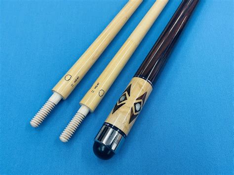 Ceulemans Carom Cue With Shafts To Play Cushions Billiards Ebay