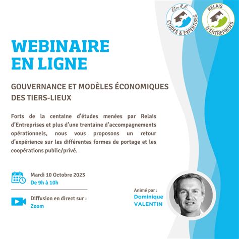 Webinaire Gouvernance Et Mod Les Conomiques Relais D Entreprises