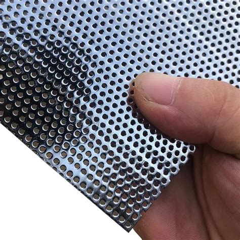 Silver Industrial Metal Perforated Sheets At Best Price In Ahmedabad