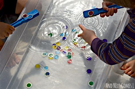 Magnet Play And Water Sensory Bin Activity For Kids And Next Comes L