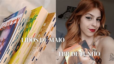 Lidos De Maio TBR De Junho Inej YouTube