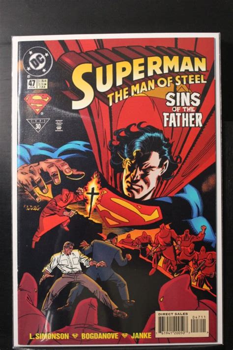 Superman The Man Of Steel Dc Universe Corner Box Variant