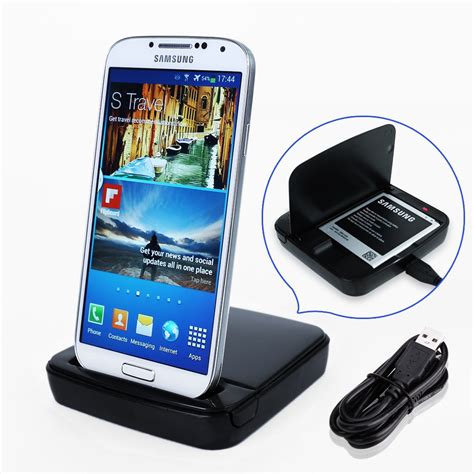 Duo Slot CHARGER for Samsung GALAXY S4 phone charge+battery station dual dock SY | eBay