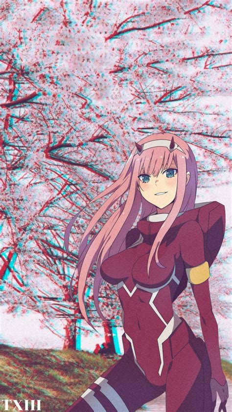 Zero Two Mobile Wallpaper Ver 2 By Txiiis On Deviantart