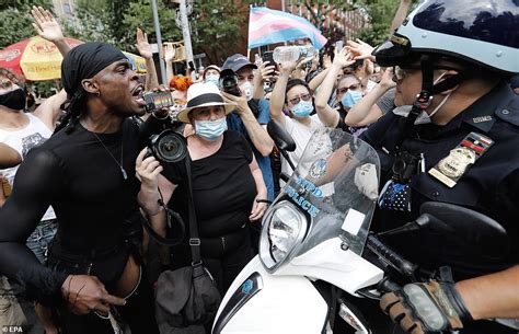 Queer Liberation March Brings Tens Of Thousands To The Streets Police